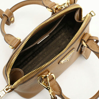 プラダ ハンドバッグ レディース ブランド PRADA SAFFIANO LUX 2WAY レザー 1BA851 ブラウン PRA1BA851021