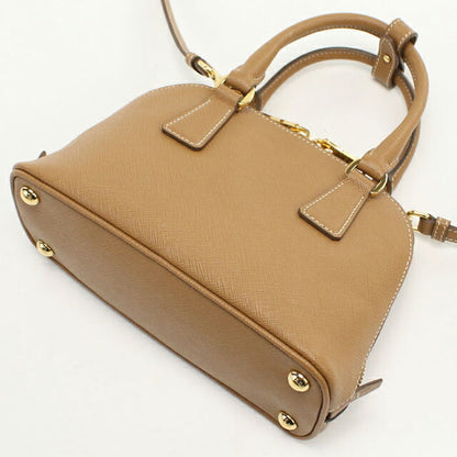 プラダ ハンドバッグ レディース ブランド PRADA SAFFIANO LUX 2WAY レザー 1BA851 ブラウン PRA1BA851021