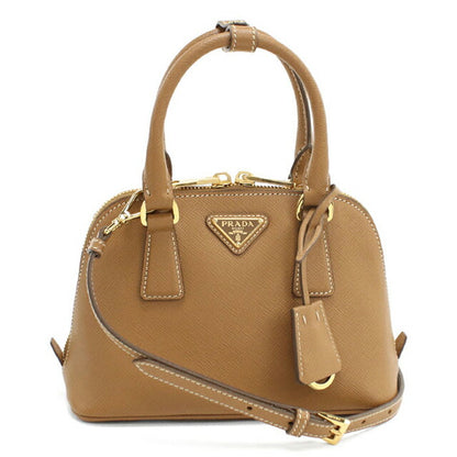 プラダ ハンドバッグ レディース ブランド PRADA SAFFIANO LUX 2WAY レザー 1BA851 ブラウン PRA1BA851021