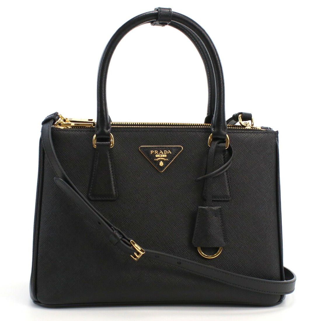 プラダ ハンドバッグ レディース SAFFIANO LUX レザー イタリア 1BA863 NERO ブラック バッグ PRA1BA863091