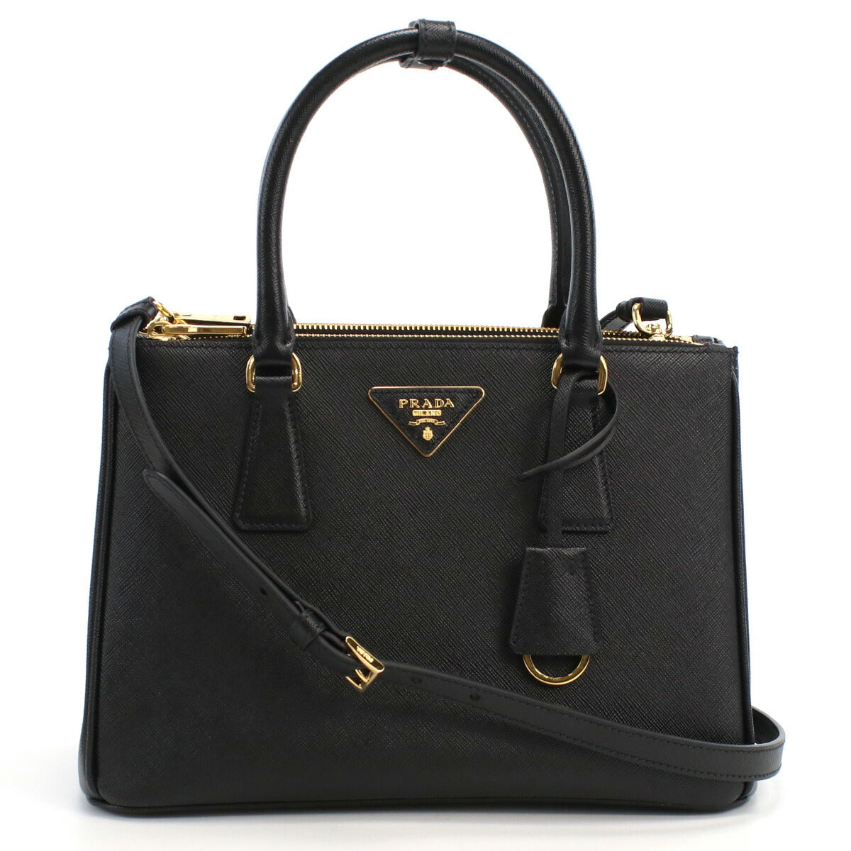 プラダ ハンドバッグ レディース SAFFIANO LUX レザー イタリア 1BA863 NERO ブラック バッグ PRA1BA863091