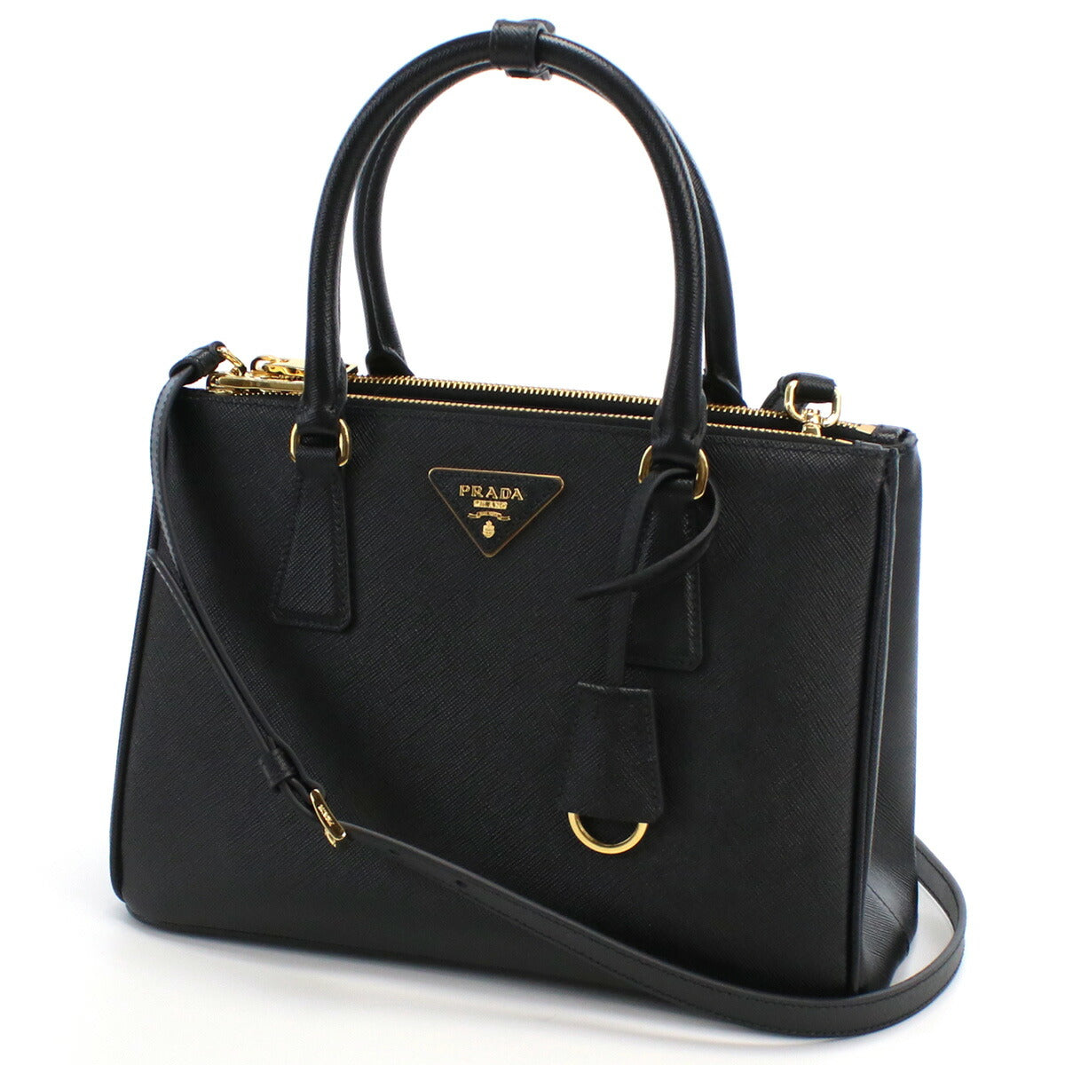 プラダ ハンドバッグ レディース SAFFIANO LUX レザー イタリア 1BA863 NERO ブラック バッグ PRA1BA863091