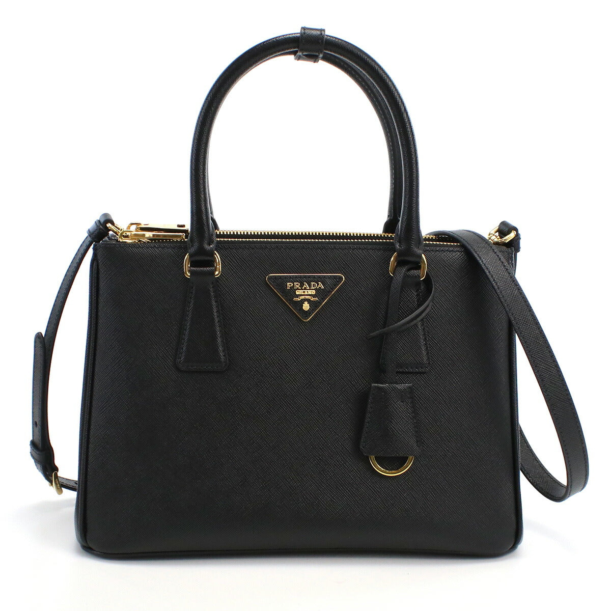 プラダ ハンドバッグ レディース SAFFIANO LUX レザー イタリア 1BA863 NERO ブラック バッグ PRA1BA863091