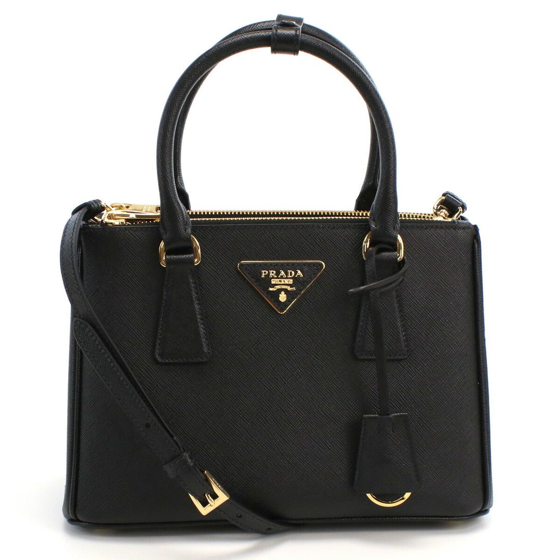 プラダ ハンドバッグ レディース SAFFIANO LUX レザー イタリア 1BA896 NERO ブラック バッグ PRA1BA896041