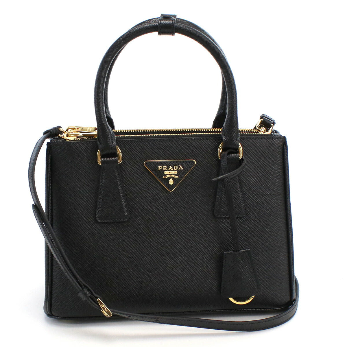 プラダ ハンドバッグ レディース SAFFIANO LUX レザー イタリア 1BA896 NERO ブラック バッグ PRA1BA896041