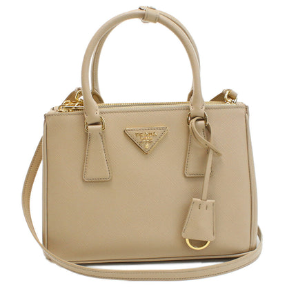 プラダ ハンドバッグ レディース SAFFIANO LUX レザー イタリア 1BA896 SABBIA ベージュ系 バッグ PRA1BA896051