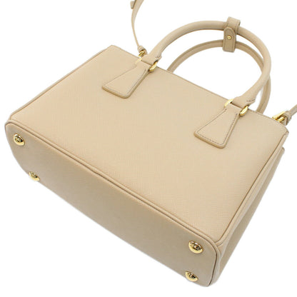 プラダ ハンドバッグ レディース SAFFIANO LUX レザー イタリア 1BA896 SABBIA ベージュ系 バッグ PRA1BA896051