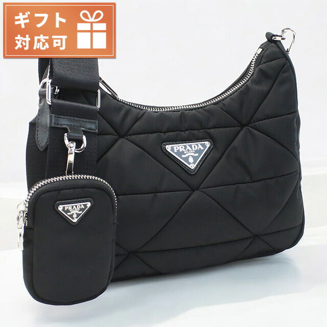 プラダ 斜め掛け ショルダーバッグ レディース ブランド PRADA イタリア 1BC151 NERO ブラック バッグ PRA1BC151021