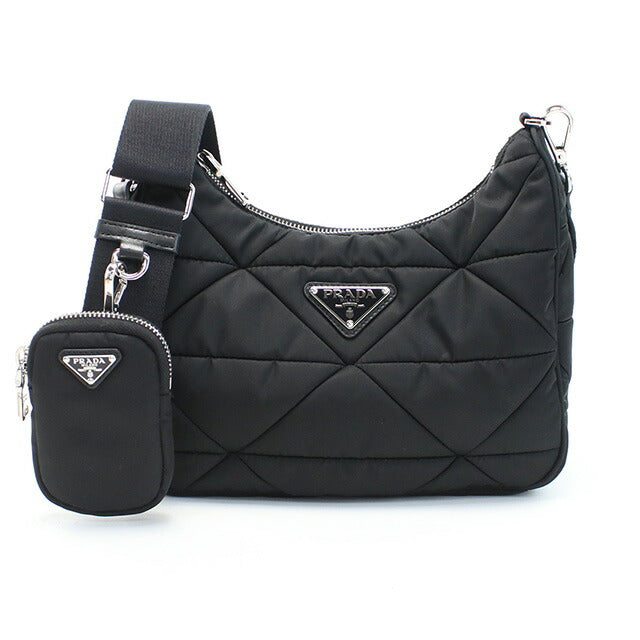 プラダ 斜め掛け ショルダーバッグ レディース ブランド PRADA イタリア 1BC151 NERO ブラック バッグ PRA1BC151021