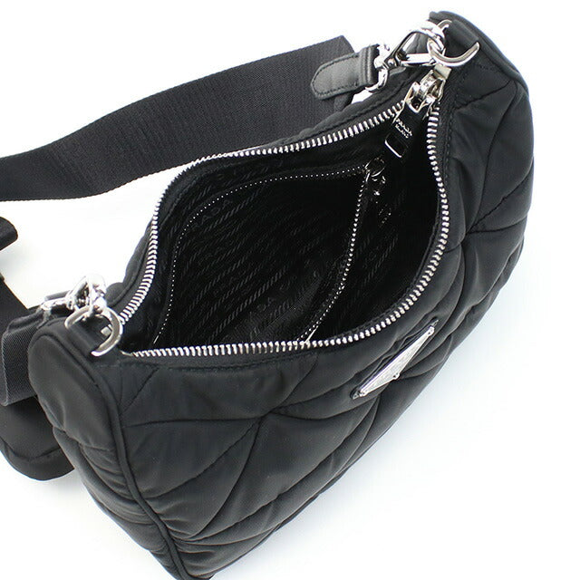 プラダ 斜め掛け ショルダーバッグ レディース ブランド PRADA イタリア 1BC151 NERO ブラック バッグ PRA1BC151021