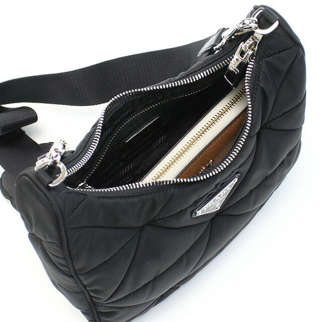 プラダ 斜め掛け ショルダーバッグ レディース ブランド PRADA イタリア 1BC151 NERO ブラック バッグ PRA1BC151021
