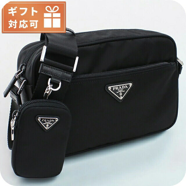 プラダ 斜め掛け ショルダーバッグ レディース ブランド PRADA イタリア 1BC167 NERO ブラック バッグ PRA1BC167021