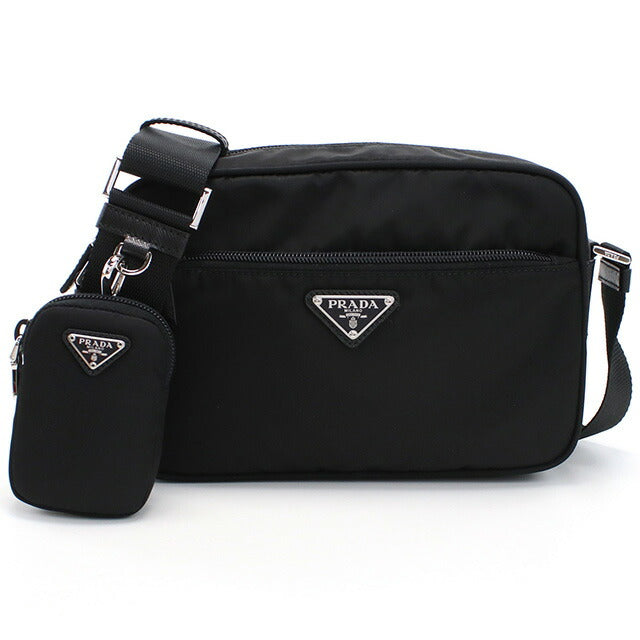 プラダ 斜め掛け ショルダーバッグ レディース ブランド PRADA イタリア 1BC167 NERO ブラック バッグ PRA1BC167021