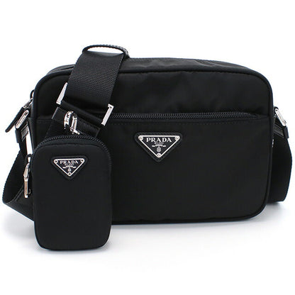 プラダ 斜め掛け ショルダーバッグ レディース ブランド PRADA イタリア 1BC167 NERO ブラック バッグ PRA1BC167021