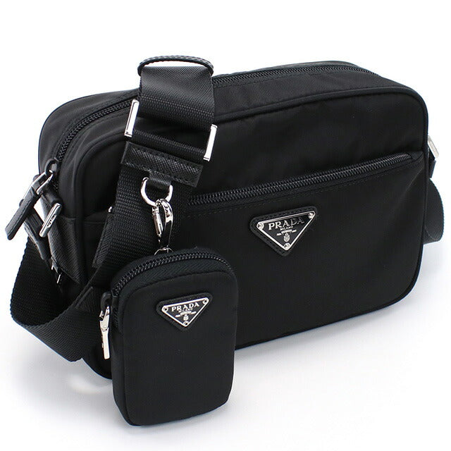 プラダ 斜め掛け ショルダーバッグ レディース ブランド PRADA イタリア 1BC167 NERO ブラック バッグ PRA1BC167021