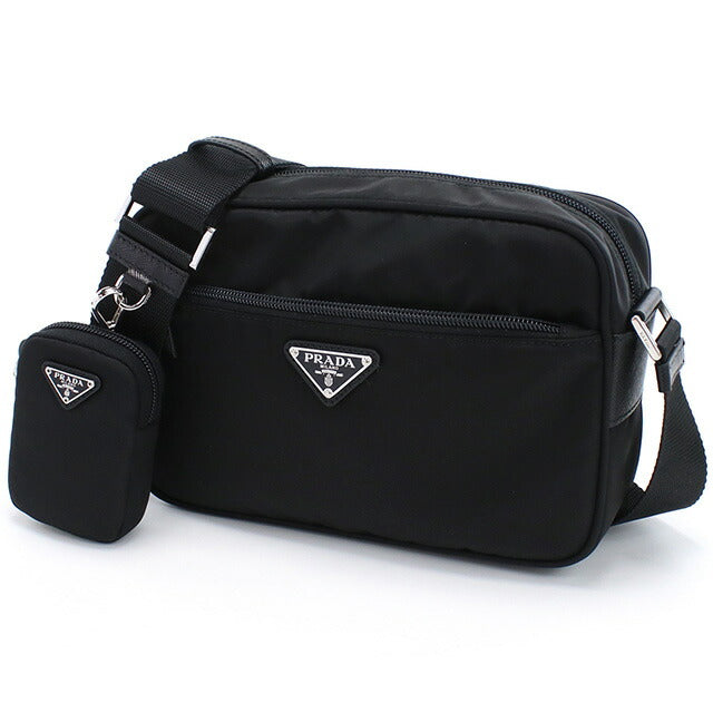 プラダ 斜め掛け ショルダーバッグ レディース ブランド PRADA イタリア 1BC167 NERO ブラック バッグ PRA1BC167021