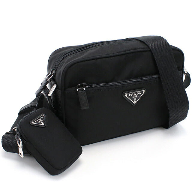 プラダ 斜め掛け ショルダーバッグ レディース ブランド PRADA イタリア 1BC167 NERO ブラック バッグ PRA1BC167021