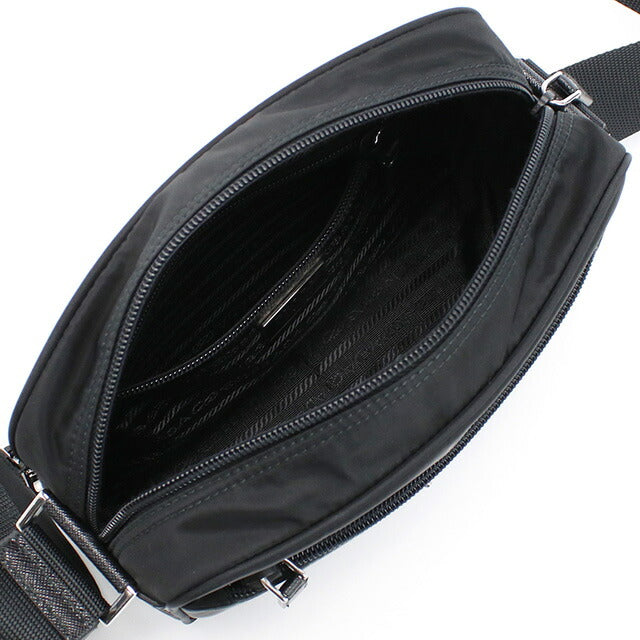 プラダ 斜め掛け ショルダーバッグ レディース ブランド PRADA イタリア 1BC167 NERO ブラック バッグ PRA1BC167021