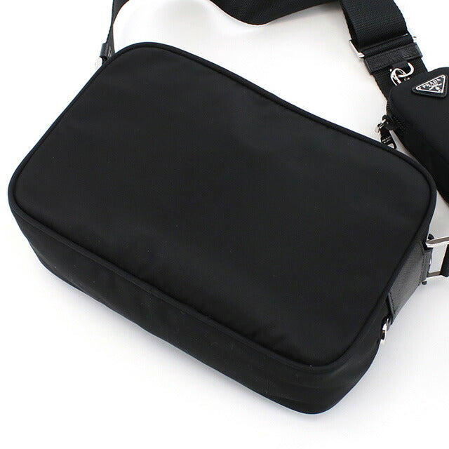 プラダ 斜め掛け ショルダーバッグ レディース ブランド PRADA イタリア 1BC167 NERO ブラック バッグ PRA1BC167021