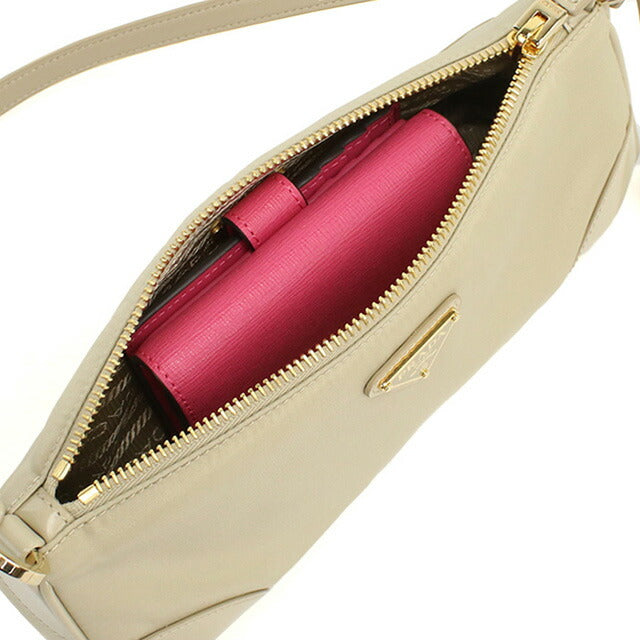 プラダ セミショルダー レディース ブランド PRADA 1BC201 ベージュ バッグ PRA1BC201021