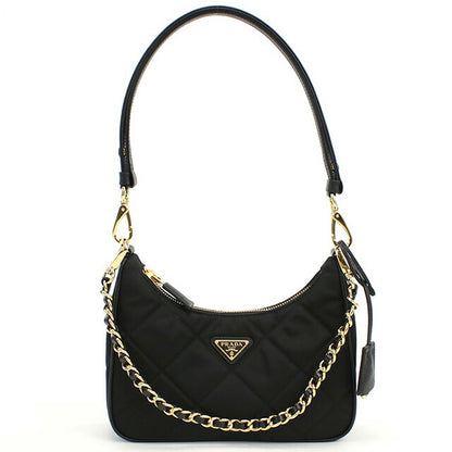 プラダ セミショルダー レディース ブランド PRADA 1BC204 ブラック バッグ PRA1BC204011