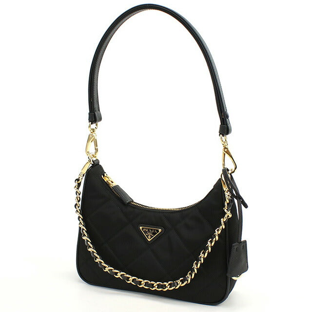 プラダ セミショルダー レディース ブランド PRADA 1BC204 ブラック バッグ PRA1BC204011