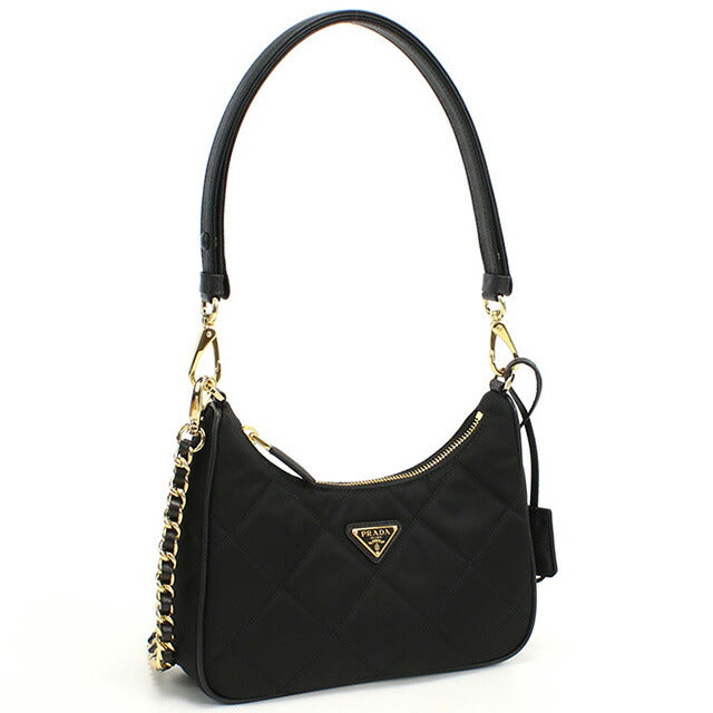 プラダ セミショルダー レディース ブランド PRADA 1BC204 ブラック バッグ PRA1BC204011