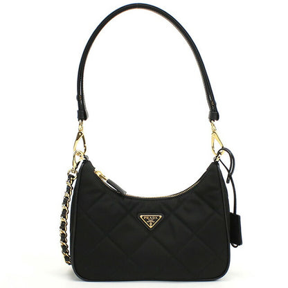 プラダ セミショルダー レディース ブランド PRADA 1BC204 ブラック バッグ PRA1BC204011