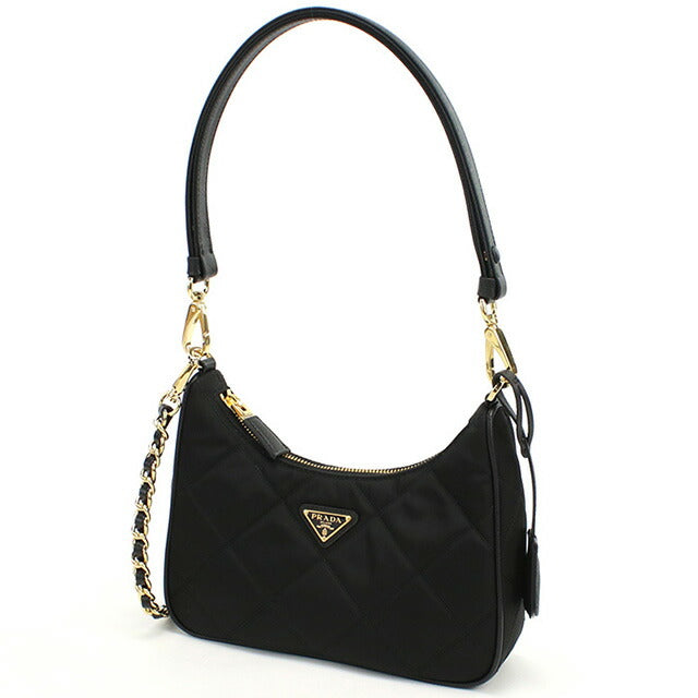 プラダ セミショルダー レディース ブランド PRADA 1BC204 ブラック バッグ PRA1BC204011
