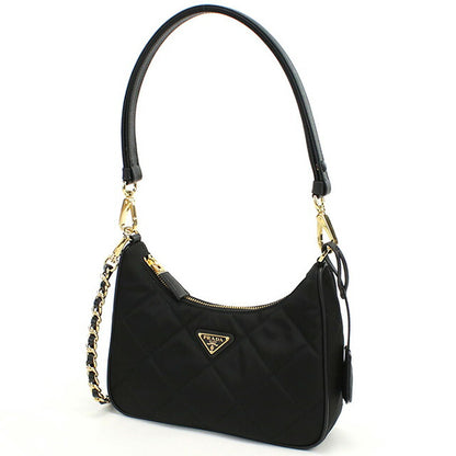 プラダ セミショルダー レディース ブランド PRADA 1BC204 ブラック バッグ PRA1BC204011