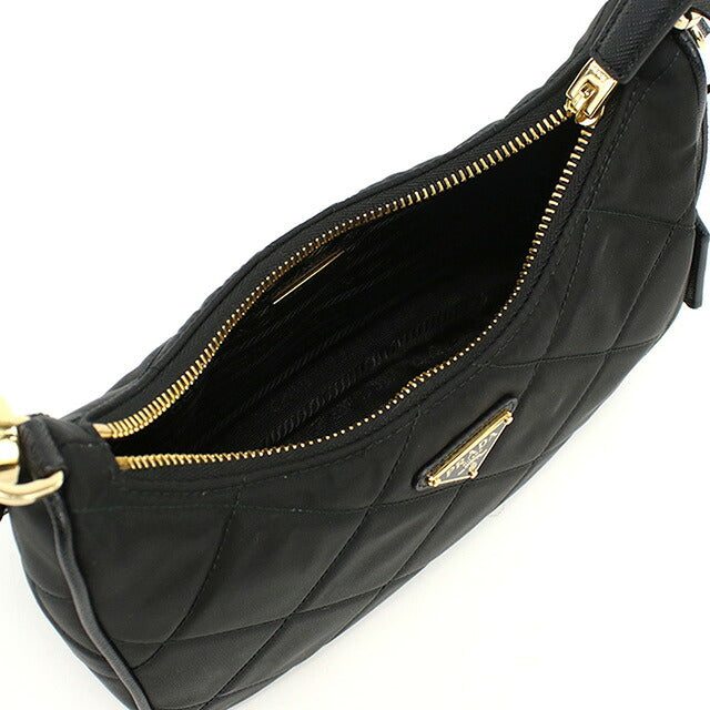 プラダ セミショルダー レディース ブランド PRADA 1BC204 ブラック バッグ PRA1BC204011
