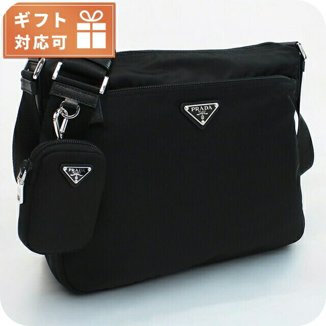 プラダ 斜め掛け ショルダーバッグ レディース ブランド PRADA イタリア 1BC421 NERO ブラック バッグ PRA1BC421021