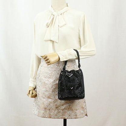 プラダ ハンドバッグ レディース ブランド PRADA 1BE067 ブラック バッグ PRA1BE067011
