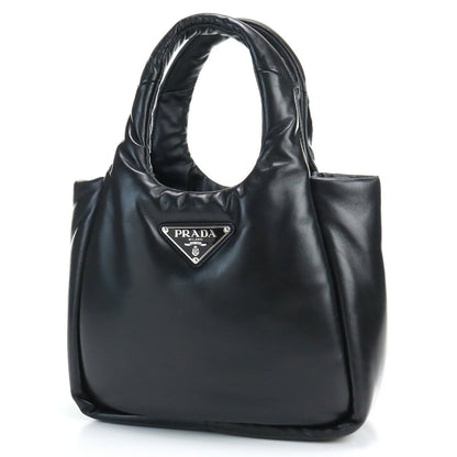プラダ ハンドバッグ レディース NAPPA SOFT レザー イタリア 1BG412 NERO ブラック バッグ PRA1BG412011