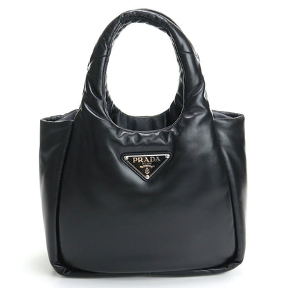 プラダ ハンドバッグ レディース NAPPA SOFT レザー イタリア 1BG412 NERO ブラック バッグ PRA1BG412011
