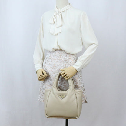 プラダ ハンドバッグ レディース NAPPA SOFT レザー イタリア 1BG412 DESERTO ベージュ系 バッグ PRA1BG412021
