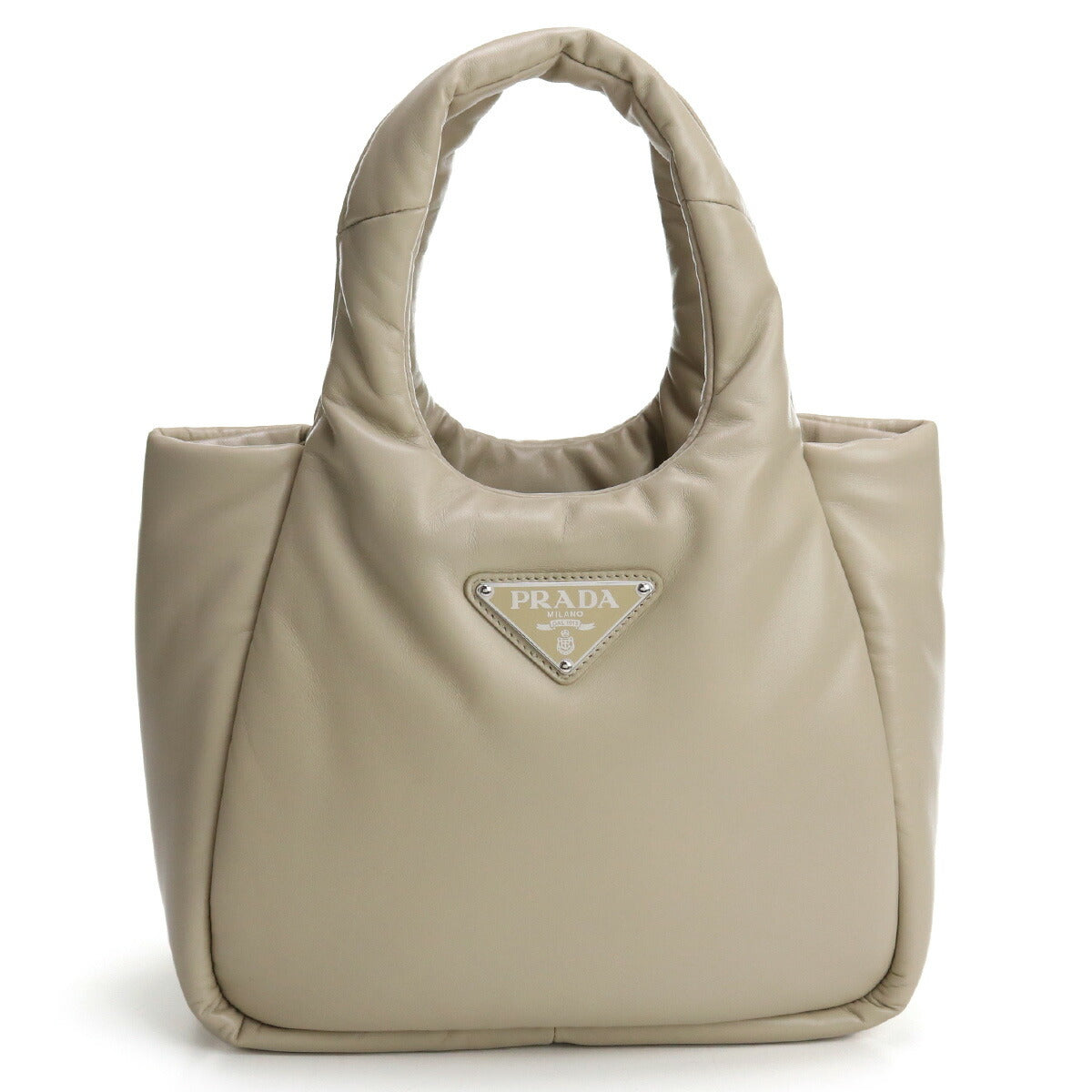 プラダ ハンドバッグ レディース NAPPA SOFT レザー イタリア 1BG412 DESERTO ベージュ系 バッグ PRA1BG412021