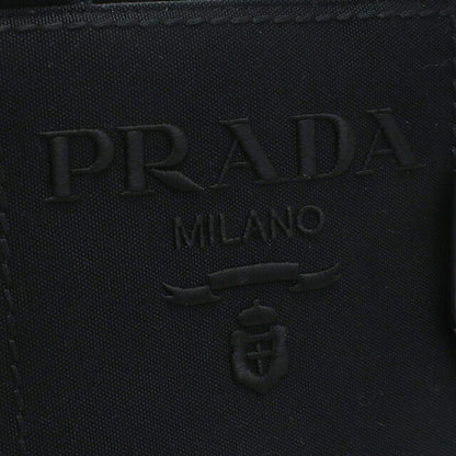プラダ トートバッグ レディース ブランド PRADA CANAPA RICAMO キャンバス イタリア 1BG464 NERO ブラック バッグ PRA1BG464011