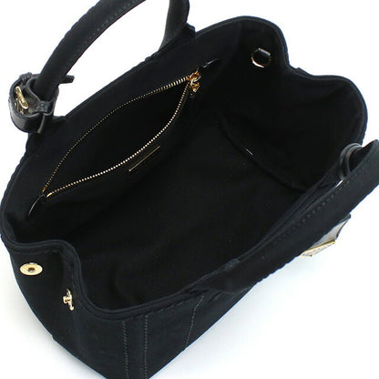 プラダ トートバッグ レディース ブランド PRADA CANAPA RICAMO キャンバス イタリア 1BG464 NERO ブラック バッグ PRA1BG464011