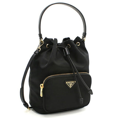 プラダ ハンドバッグ レディース ブランド PRADA VELA 2WAY 1BH038 ブラック PRA1BH038081
