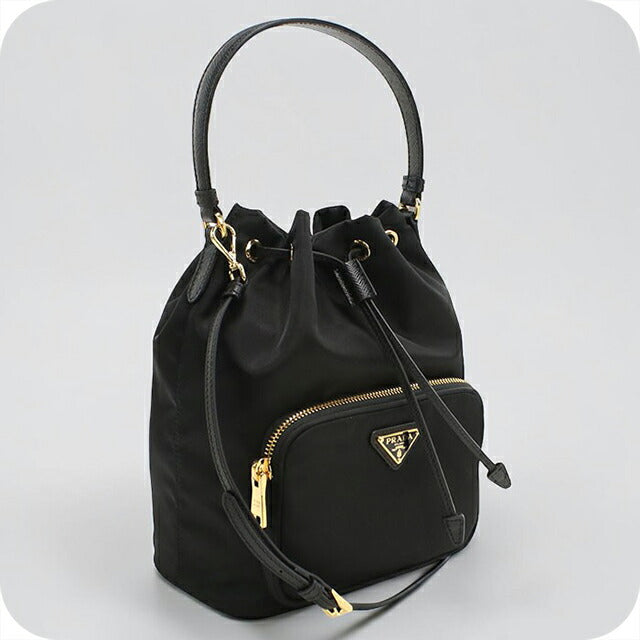 プラダ ハンドバッグ レディース ブランド PRADA VELA 2WAY 1BH038 ブラック PRA1BH038081
