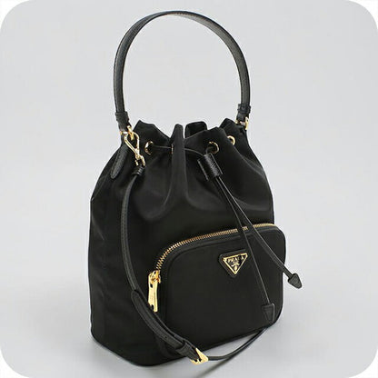 プラダ ハンドバッグ レディース ブランド PRADA VELA 2WAY 1BH038 ブラック PRA1BH038081