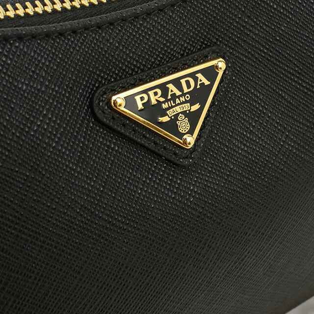 プラダ 斜め掛け ショルダーバッグ レディース ブランド PRADA レザー イタリア 1BH204 NERO ブラック バッグ PRA1BH204021