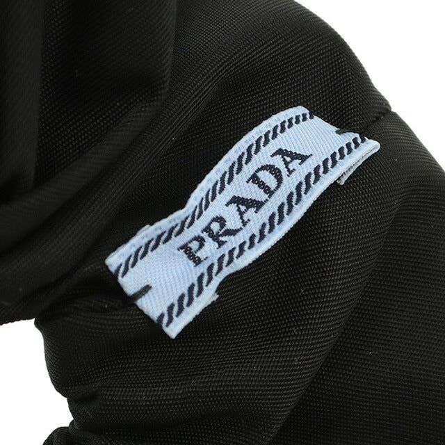 プラダ シュシュ レディース ブランド PRADA イタリア 1IF015 NERO 1 ブラック ヘアアクセサリー PRA1IF015021