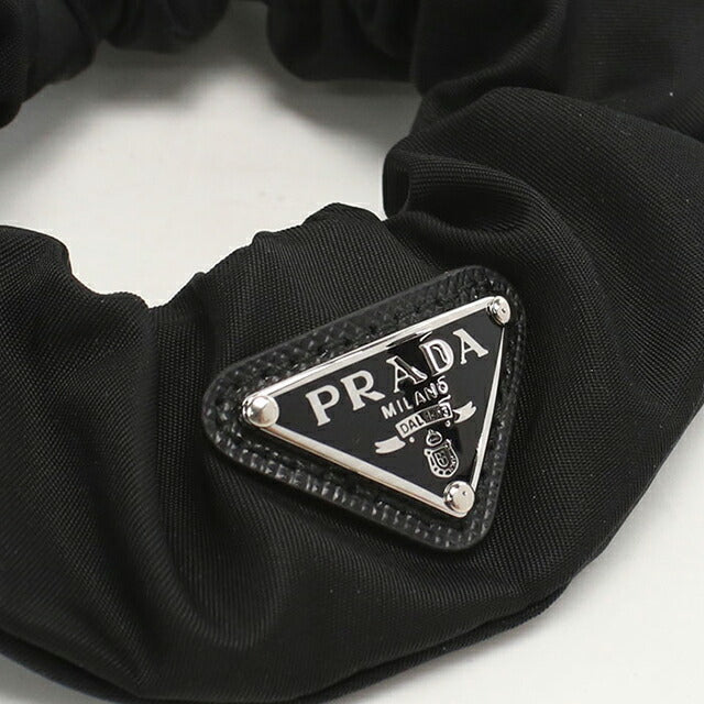 プラダ シュシュ レディース ブランド PRADA 1IF015 ブラック ヘアアクセサリー PRA1IF015031