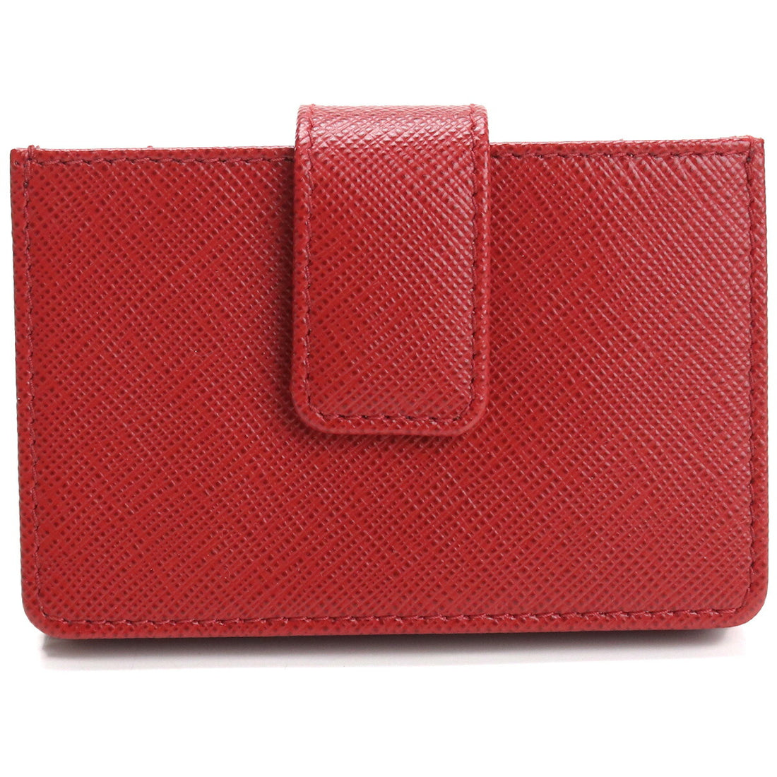 プラダ カードケース レディース SAFFIANO METAL レザー イタリア 1MC211 FUOCO レッド系 財布 PRA1MC211041