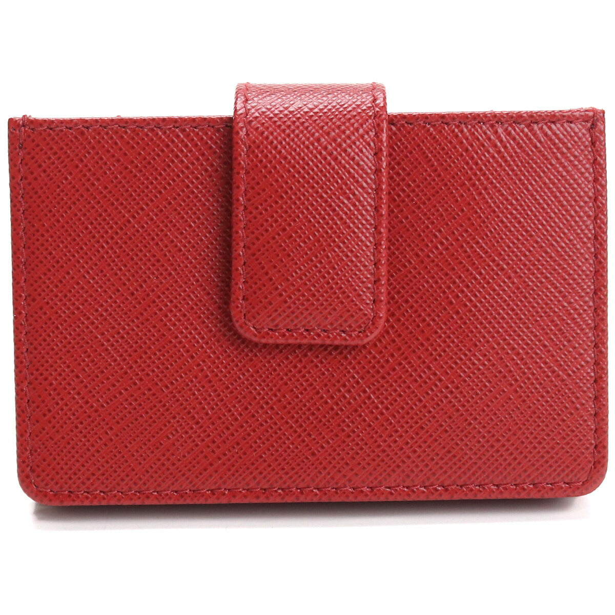 プラダ カードケース レディース SAFFIANO METAL レザー イタリア 1MC211 FUOCO レッド系 財布 PRA1MC211041