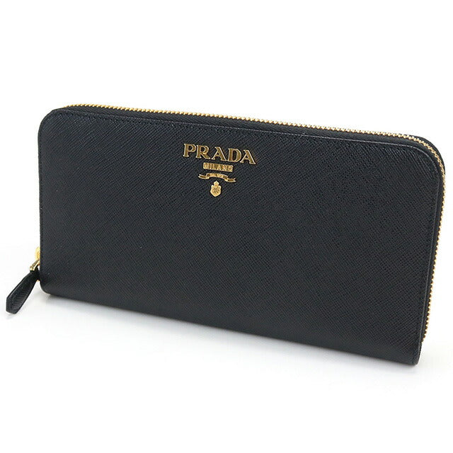 プラダ 長財布ラウンドファスナー レディース ブランド PRADA 1ML506 NERO 財布 PRA1ML506011
