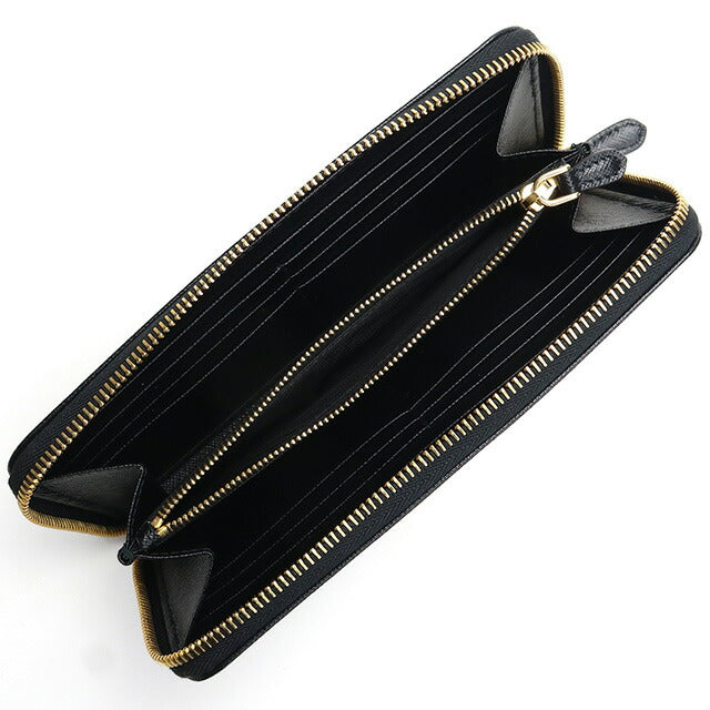 プラダ 長財布ラウンドファスナー レディース ブランド PRADA 1ML506 NERO 財布 PRA1ML506011