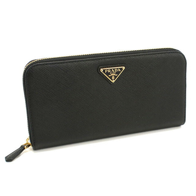プラダ 長財布ラウンドファスナー レディース ブランド PRADA 1ML506 NERO 財布 PRA1ML506141